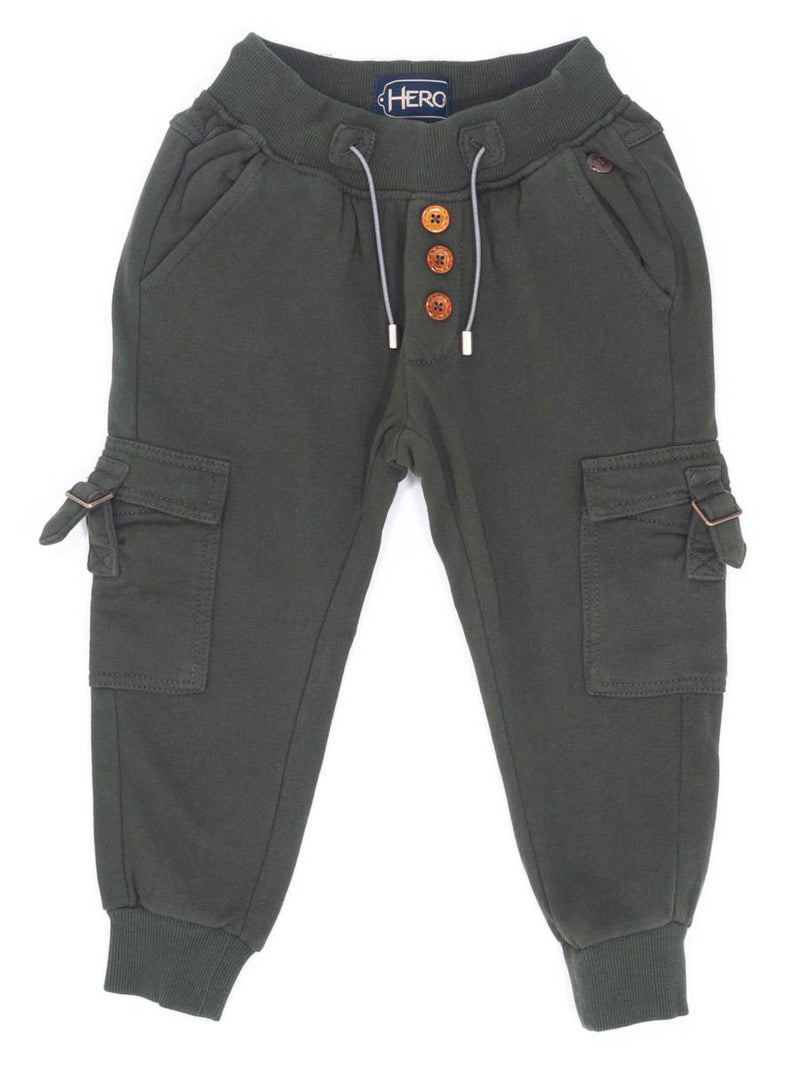 Pantalone   PANTALONE HERO RAGAZZO CARGO CON BOTTONI IN EVIDENZA