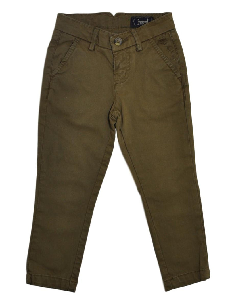 Pantalone  CHINO C/RICAMO