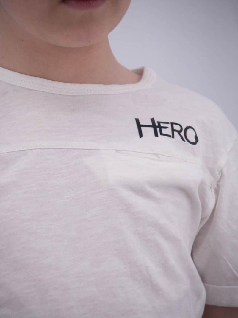 T-shirt  T-SHIRT SLUB JERSEY G.D. C/RICAMO HERO RAGAZZO