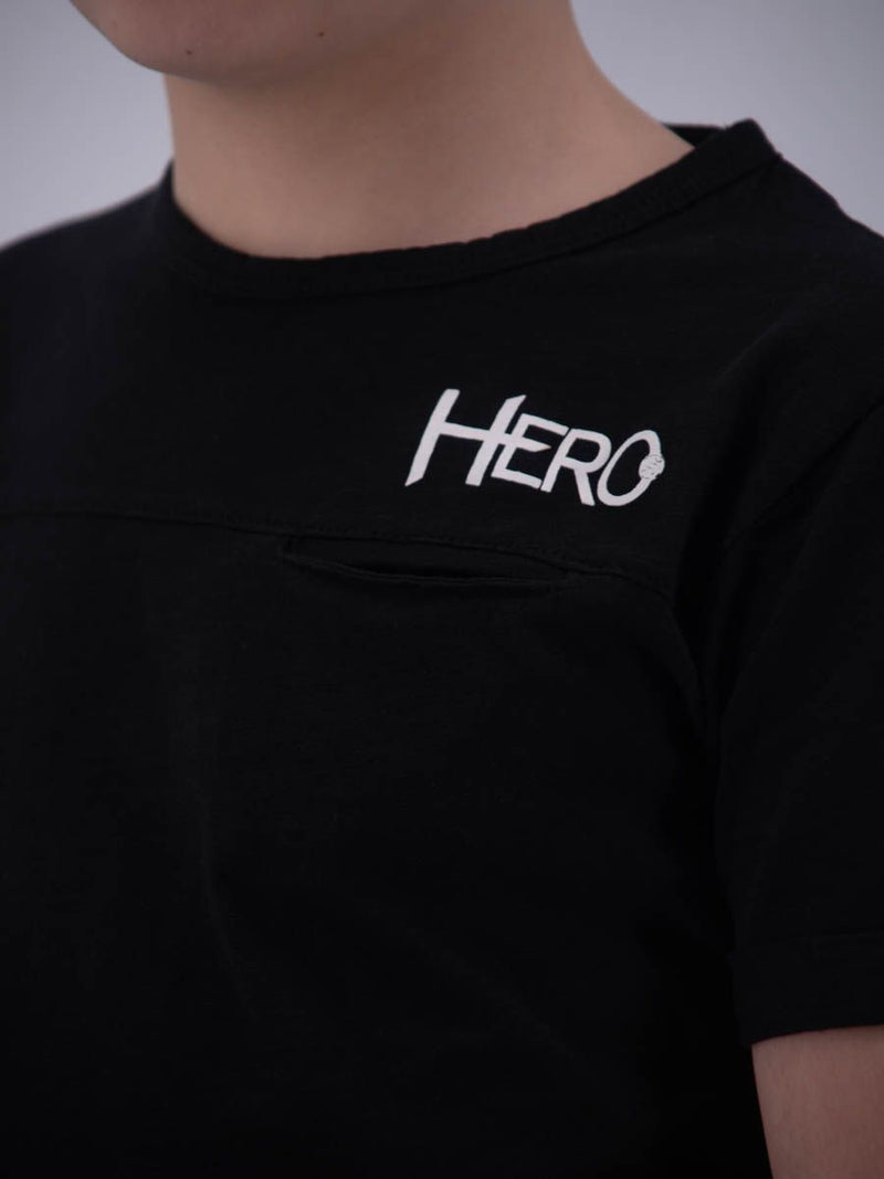 T-shirt  T-SHIRT SLUB JERSEY G.D. C/RICAMO HERO RAGAZZO