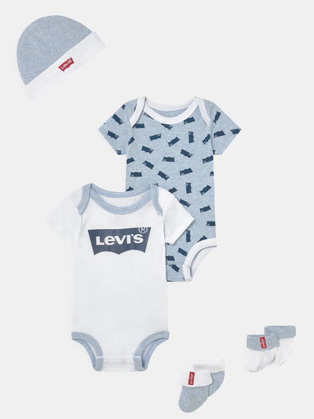 Pippi Set 4 Pezzi Body Pippi 4 Pezzi - Biancheria Intima Neonato In