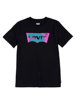 T-shirt  girocollo a costine manica corta con stampa frontale