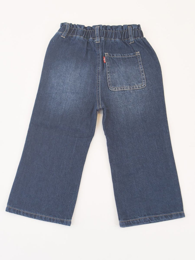 Jeans  in cotone denim vita alta