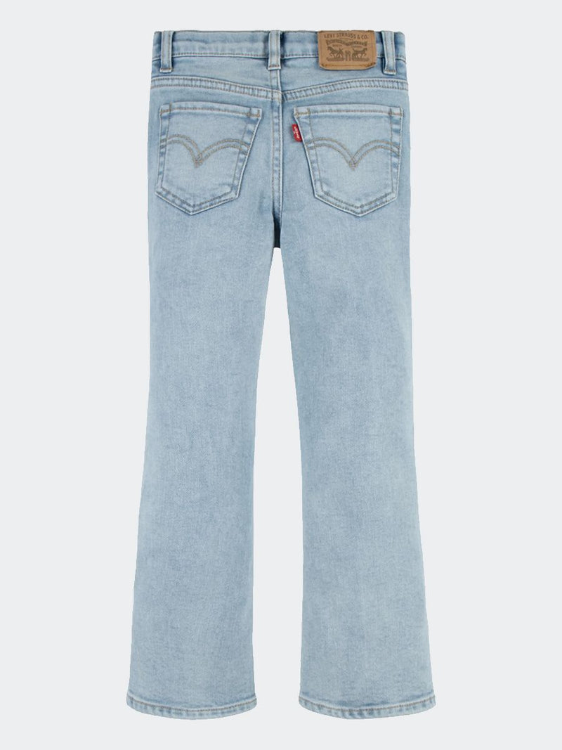 Jeans in heller Waschung