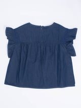 Camicia  a blusa in denim