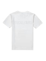 T-shirt  tinta unita con Maxi Logo Stampato
