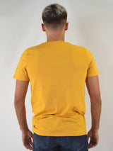 T-shirt  tinta unita con Maxi Logo Stampato