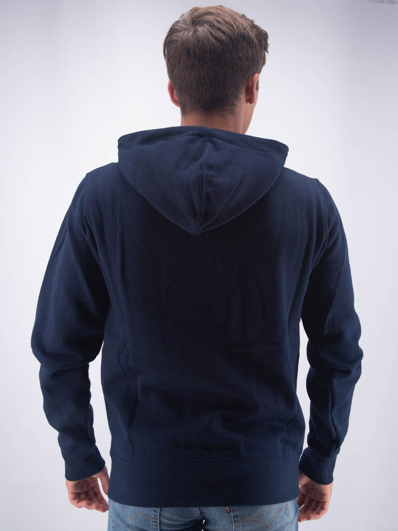 Felpa  hoodie con cappuccio e stampa logo