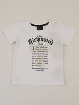 T-shirt  girocollo manica corta stampa John Richmond.