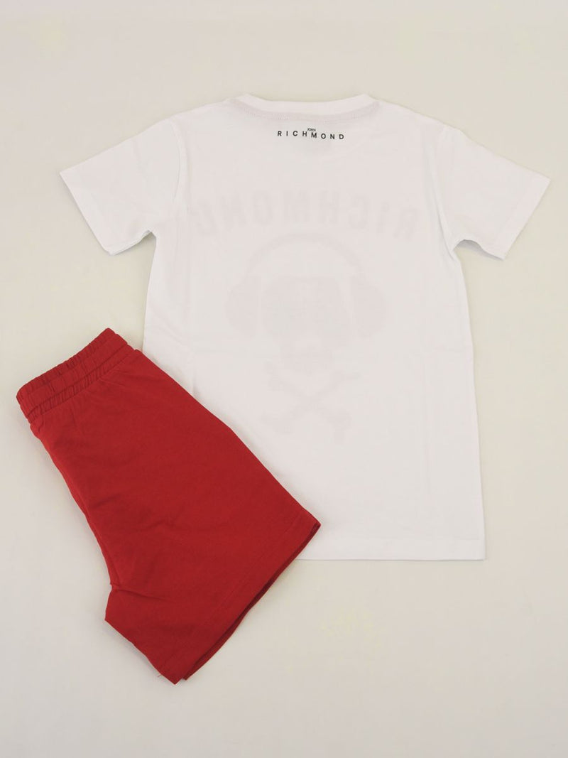 Completo Sportivo set T-shirt e Bermuda stampato