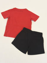 Completo Sportivo  set T-shirt e Bermuda stampato