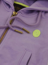 Felpa  full Zip con Stampa Logo