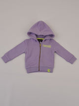 Felpa  full Zip con Stampa Logo